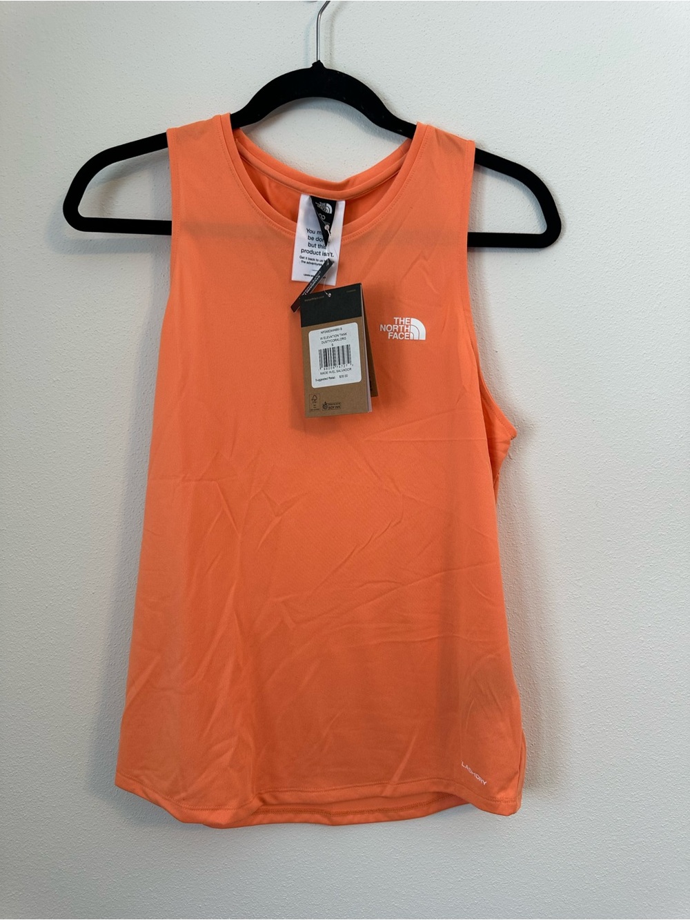 NORTH FACE Women's Elevation Tank Dusty Coral Orange Size Small NWT